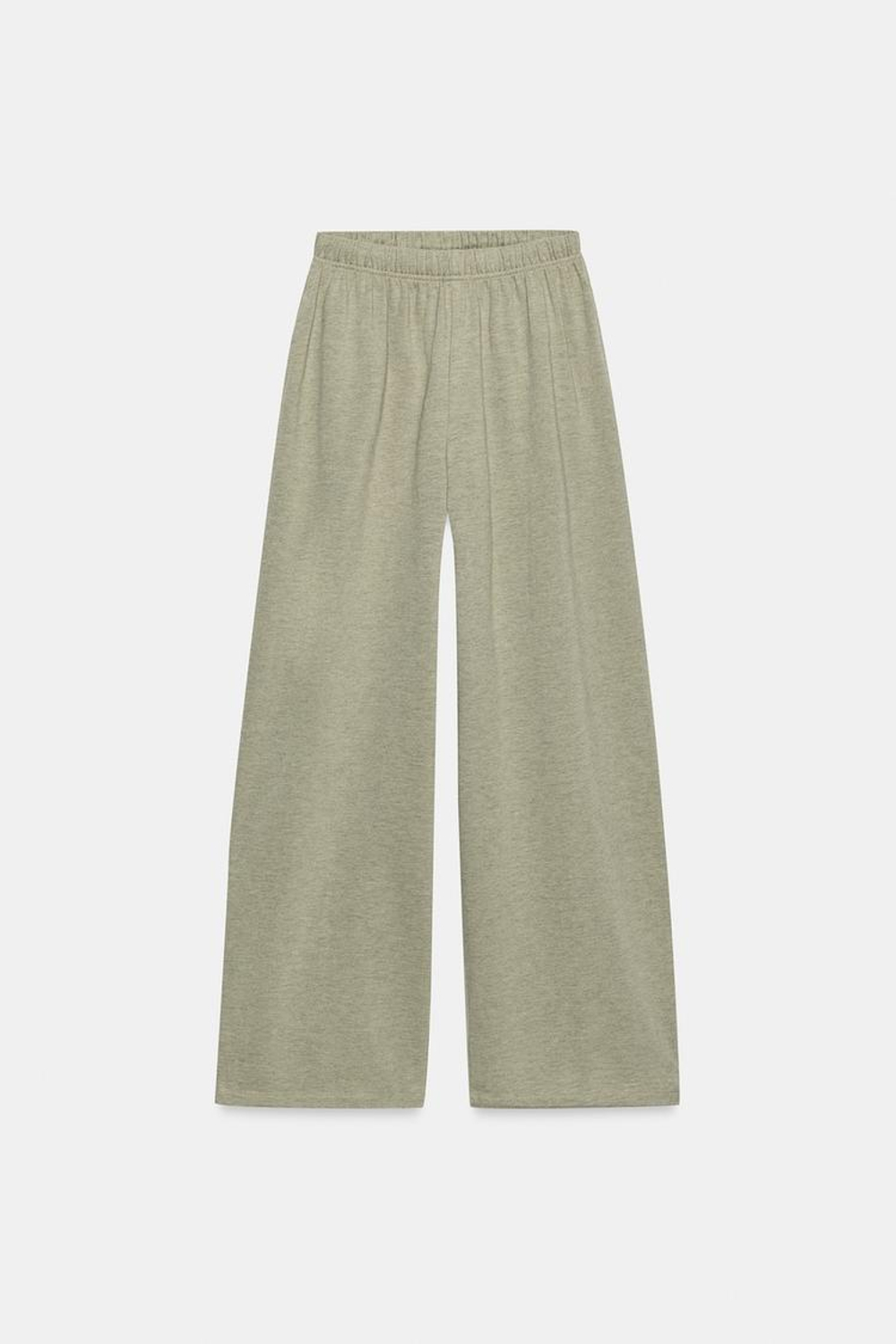 ZARA БРЮКИ-ДЖОГГЕРЫ СВОБОДНОГО КРОЯ, ЗЕЛЕНЫЙ/СЕРЫЙ