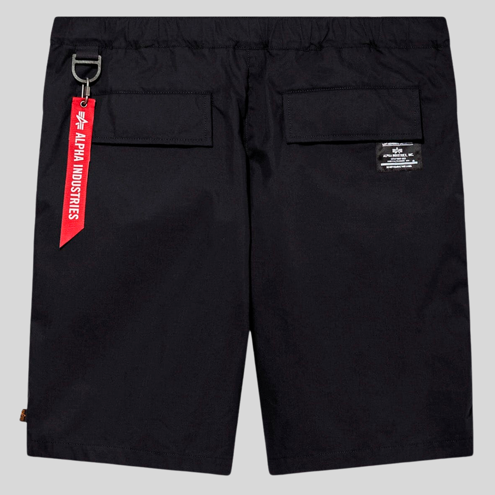 Шорты Alpha Industries Belted Pull On Short Black (Черные)