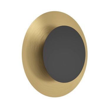 Светодиодное бра LED 11W 3000K 900988 чёрный/латунь Tocina Eglo