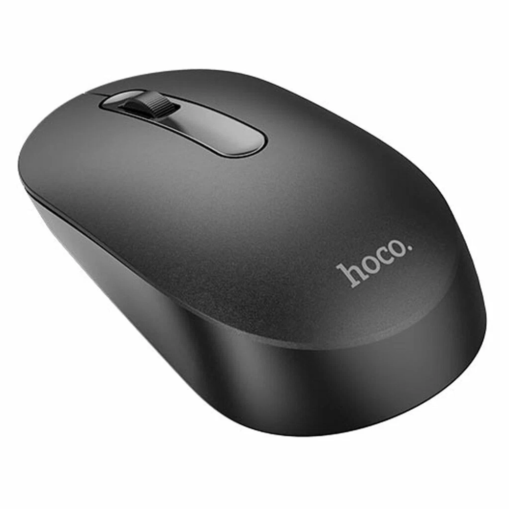 Мышь беспроводная HOCO GM14 Platinum черная