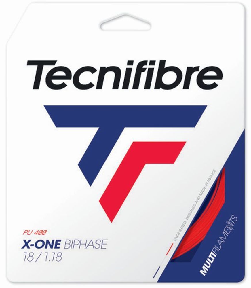 Теннисные струны Tecnifibre X One Biphase (12 m) - red