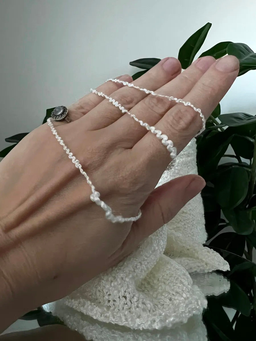Пряжа для вязания фламе волнистая 50g