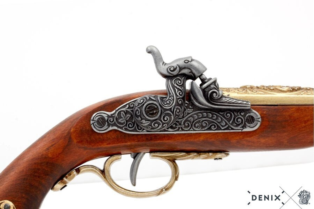 Пистоль итальянский, Брешиа, 1825 год, латунь DE-1013-L