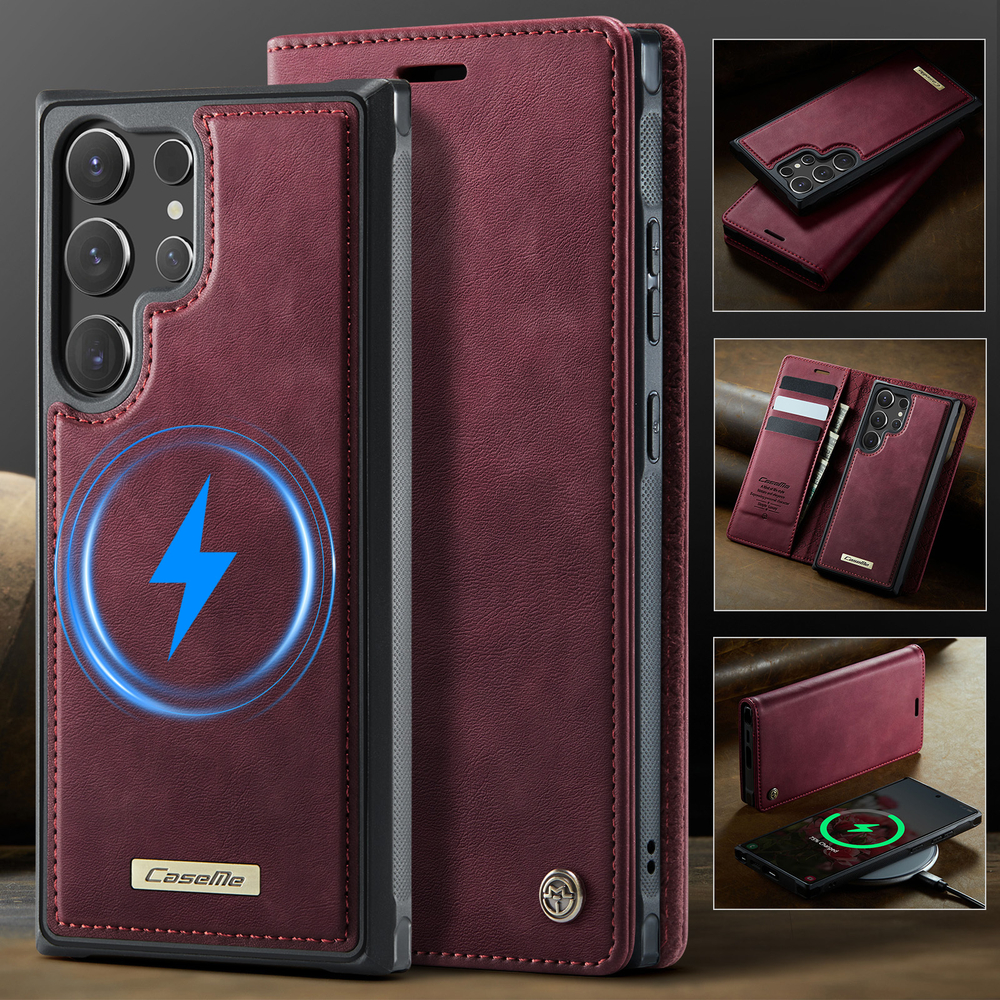 Чехол-кошелек CaseMe 2 in 1 MagSafe Samsung Galaxy S25 Ultra