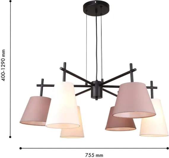 Подвесная люстра Carino 4621-6P F-Promo