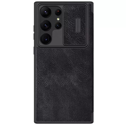 Кожаный чехол-книжка Nillkin Leather Qin Pro для Samsung Galaxy S23 Ultra