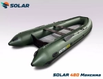 Лодка надувная моторная solar-480 к