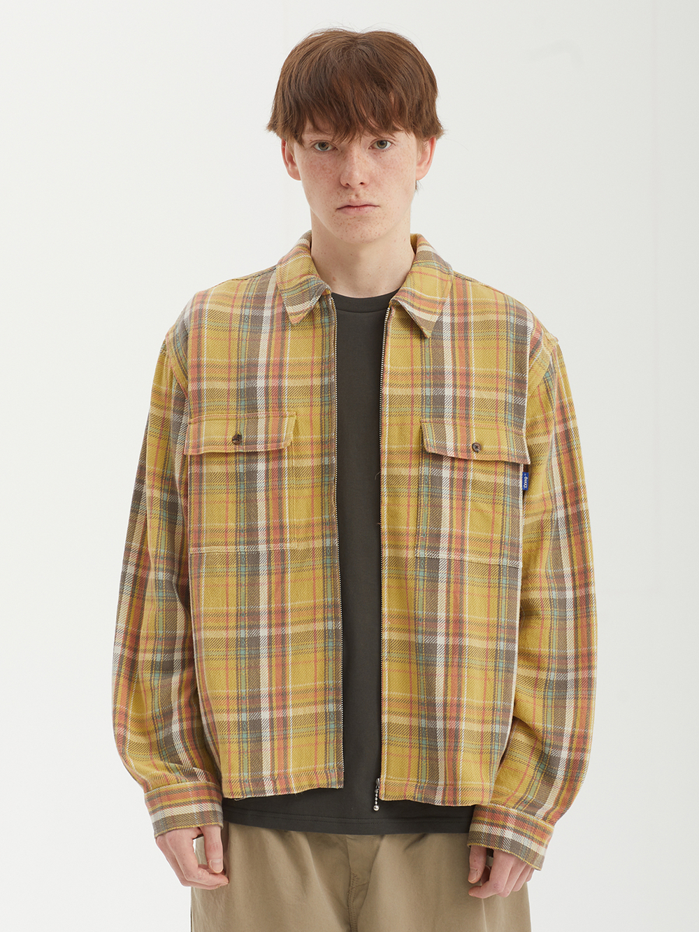 Мужская Рубашка Rivington Zip Flannel