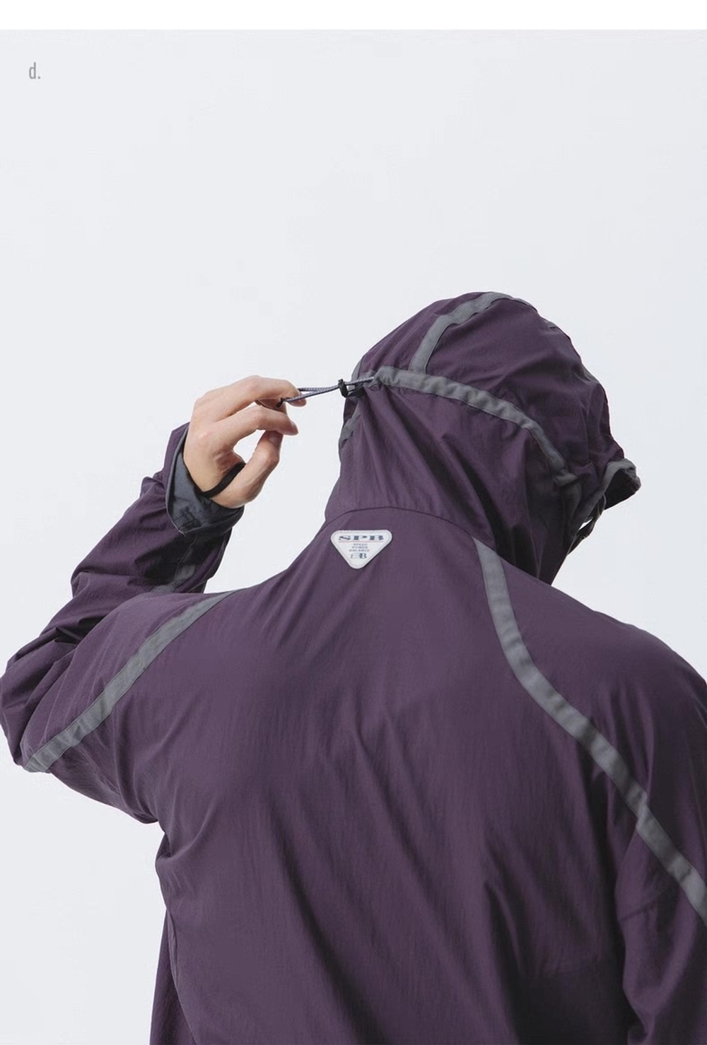 Куртка Nothomme BlueMonte Windbreaker фиолетовый