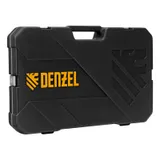 Набор инструментов, 1/2", 1/4", CrV, S2, пластиковый кейс, 122 предмета Denzel — фото 4