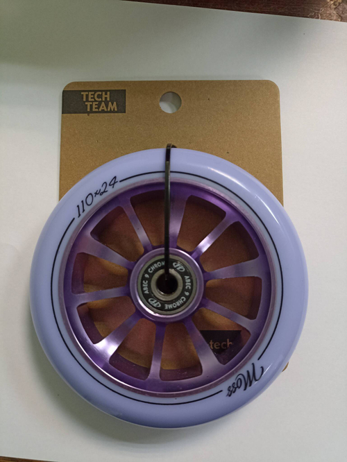 Колесо для самоката X-Treme 110*24мм, Moss, purple