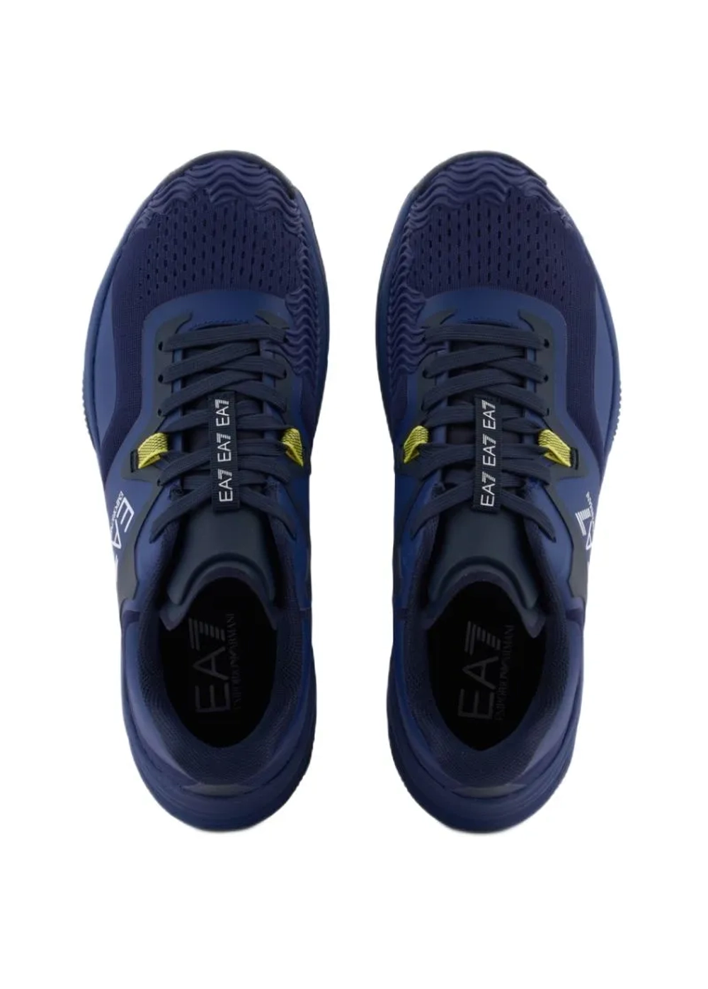 Теннисные кроссовки EA7 Unisex Woven Sneaker - deep cobalt/sky captain/yellow