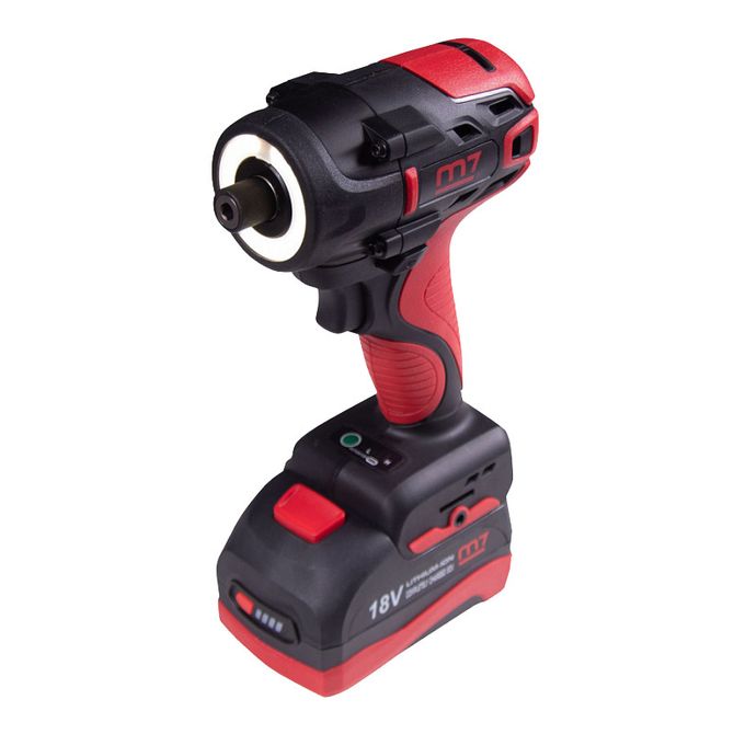 MIGHTY SEVEN (DS-201A) Аккумуляторный шуруповерт 18 В, 4 предмета, кейс