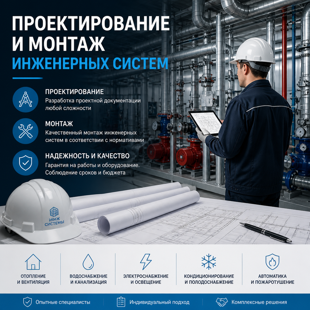 Проектирование и монтаж инженерных систем