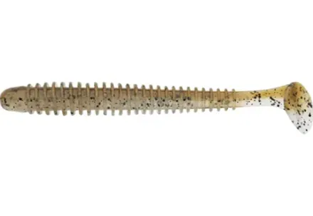 Приманка силиконовая Keitech Swing Impact 4.5" #414 Green Pumpkin PP. Shad