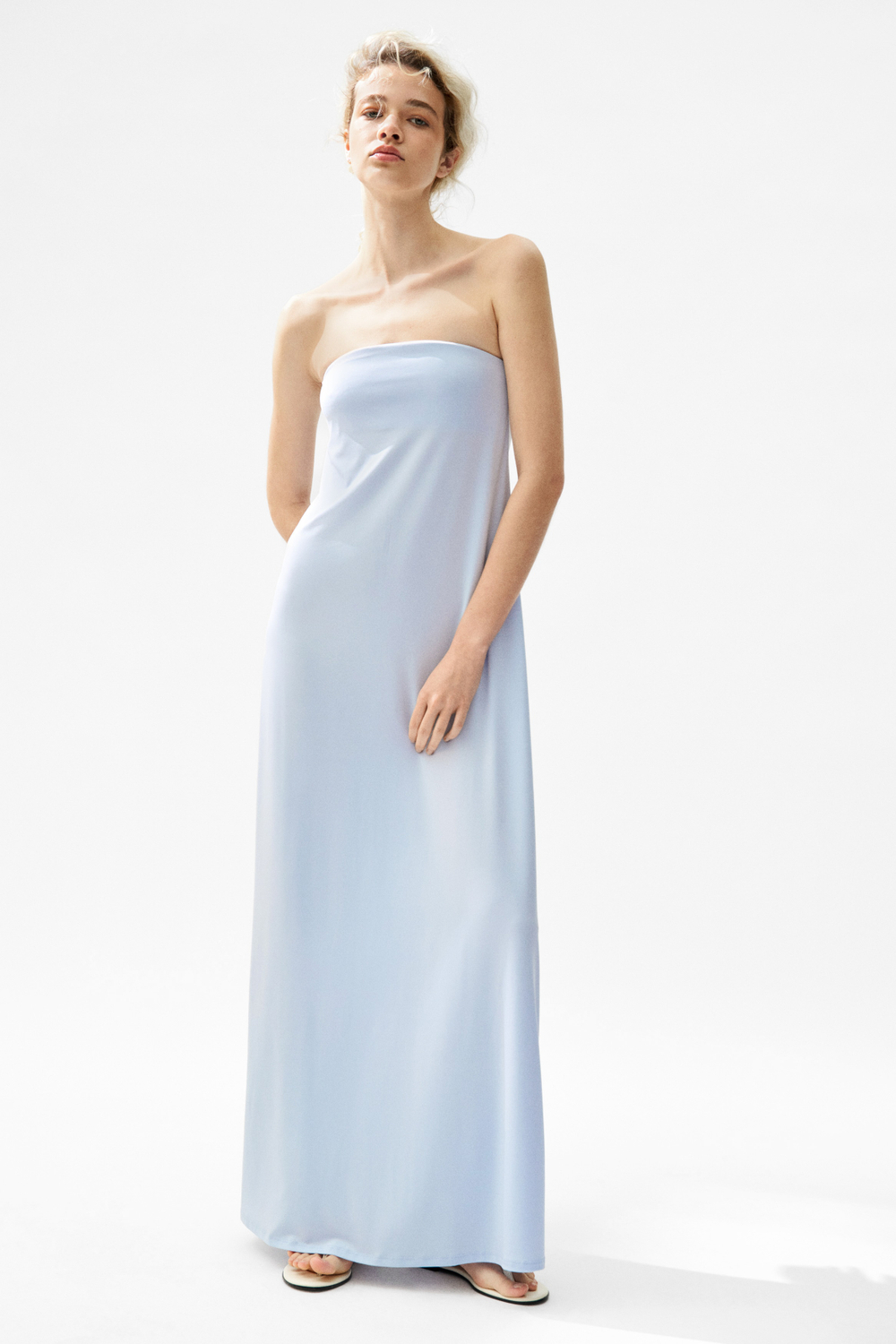 Платье макси-бандо - H&M