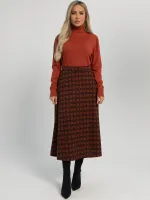 Юбка Арина (коричневая) Ю16237-53М LT Collection