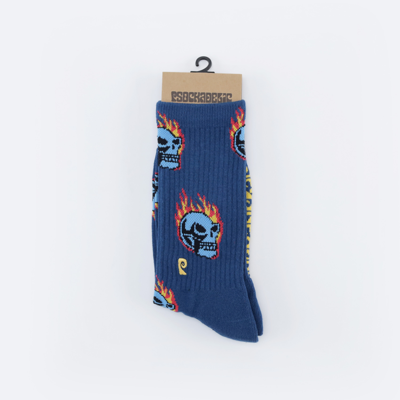 Носки Psockadelic Burning Skull Psocks артикул: - купить в магазине Дайс