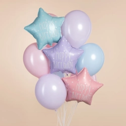 Звезда "Розовая Happy Birthday"