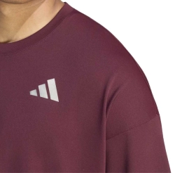 Мужская теннисная футболка Adidas Oversized - maroon