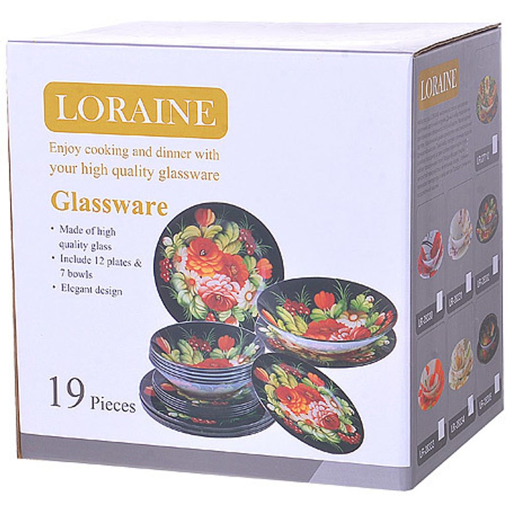 Столовый сервиз Loraine 27710 19 предметов