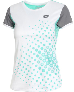Футболка для девочки теннисная Lotto Top G IV T-Shirt 1 - белый