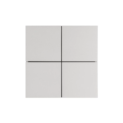 INTELLIGENT ARLIGHT Кнопочная панель KNX-304-23-IN Silver (BUS, Frameless) (IARL, IP20 Металл, 2 года)