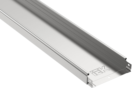 Лоток неперфорированный 50х200х3000 RAL 9016 ESCA IEK