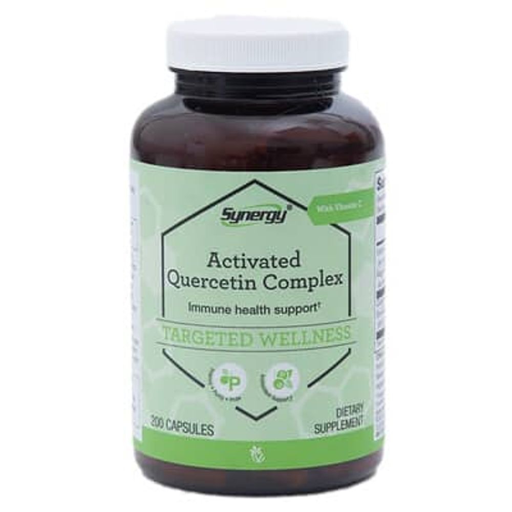Vitacost, комплекс с активированным кверцетином и витамином C, 200 капсул