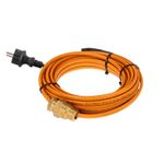 Кабель греющий саморегулирующийся пищевой модель SRP 10HTM2-CT, готовый комплект в трубу, 10м/100Вт