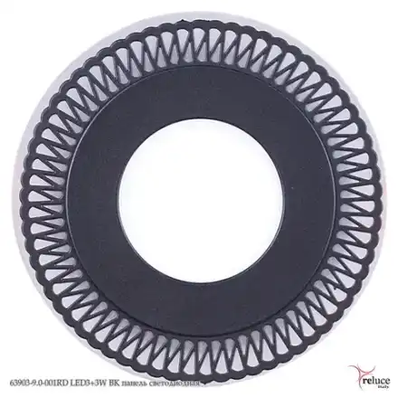 63903-9.0-001RD LED3+3W BK панель светодиодная Reluce, LED