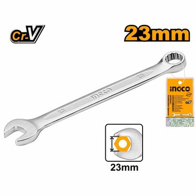 Комбинированный ключ 23 мм INGCO HCSPA231 INDUSTRIAL