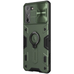 Противоударный чехол с кольцом и защитой камеры Nillkin CamShield Armor Case для Samsung Galaxy S21+