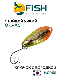Блесна Fish Crystal FALENA 30 мм 2,5г на форель цвет 136