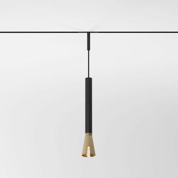 Трековый светильник 3W 3000K 85165/01 чёрный/латунь Mini Magnetic Elektrostandard