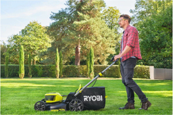 Ryobi 18В Газонокосилка аккумуляторная бесщеточная 46см без АКБ и З/У RY18LMX46A-0 5133005789