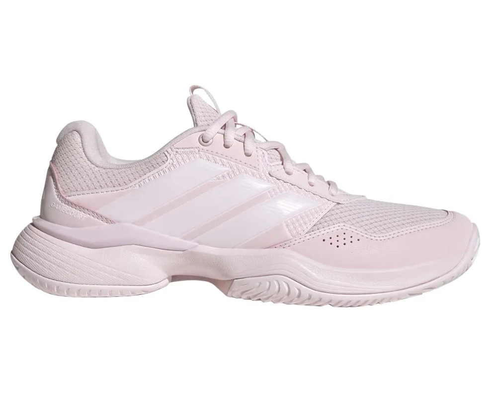 Женские теннисные кроссовки Adidas GameCourt 3 W - distilled pink/distilled pink/footwear white