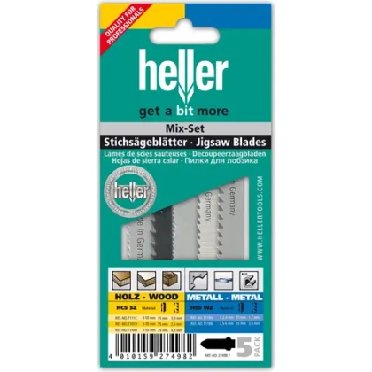 Набор пилок для лобзика Heller 27498