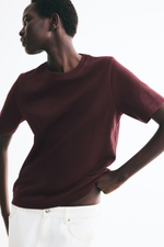 Футболка из интерлока — прямой крой - H&M