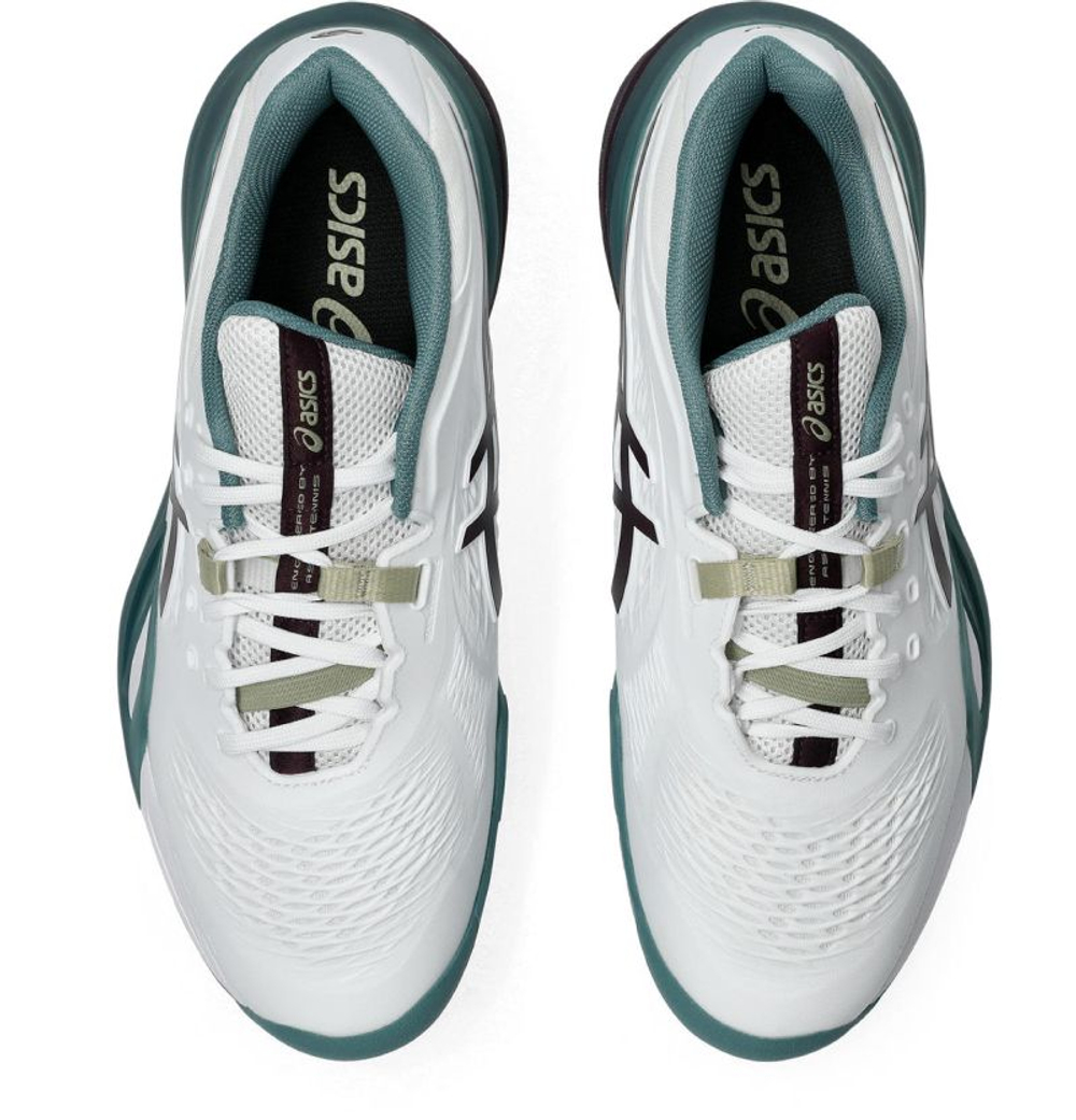 Теннисные кроссовки Asics Gel-Resolution X - white/dark aubergine