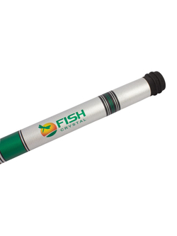 Удилище телескопическое без колец (маховое) "DEMONSTRATE POLE" FISH CRYSTAL длина 8 м (тест 5-20гр) CARBON 40T