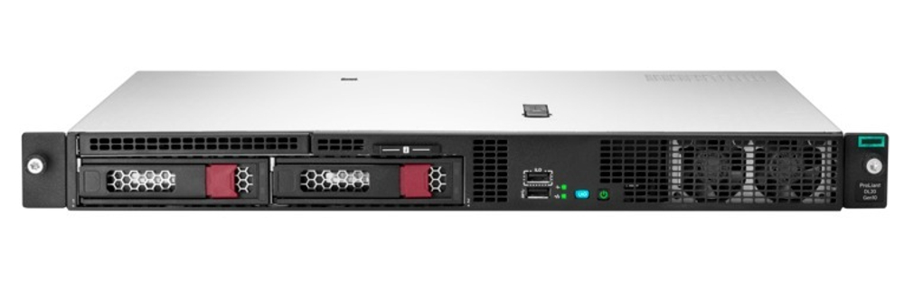 Сервер HPE Proliant DL20 Gen10, 1x Intel Xeon E-2224 4C 3.4GHz, 1x8GB-U DDR4, S100i/ZM (RAID 0,1,5,10) noHDD (2 LFF 3.5'' NHP), 1x290W NHP NonRPS, 2x1Gb/s, noDVD, iLO5, Rack1U, 3-3-3
