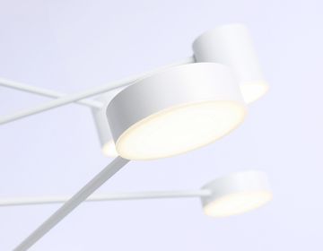 Подвесной светодиодный светильник (Без ПДУ) 48W 3000K-6400K FL51688/8 WH белый Comfort LineTech Ambrella