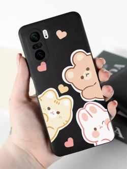 Чехол на Xiaomi Poco F3, С Принтом Рисунком Поко Ф3