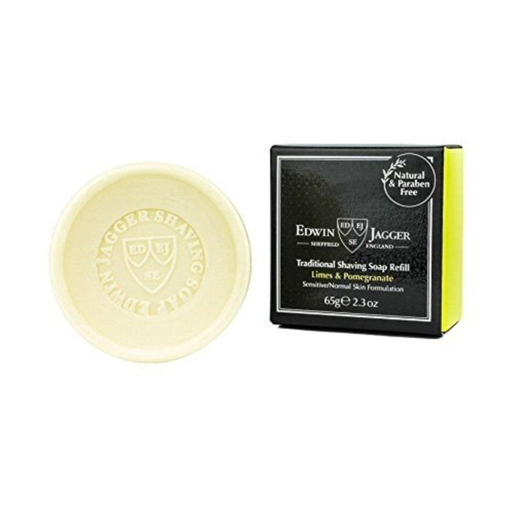 Мыло для бритья Edwin Jagger Limes & Pomegranate 65 гр