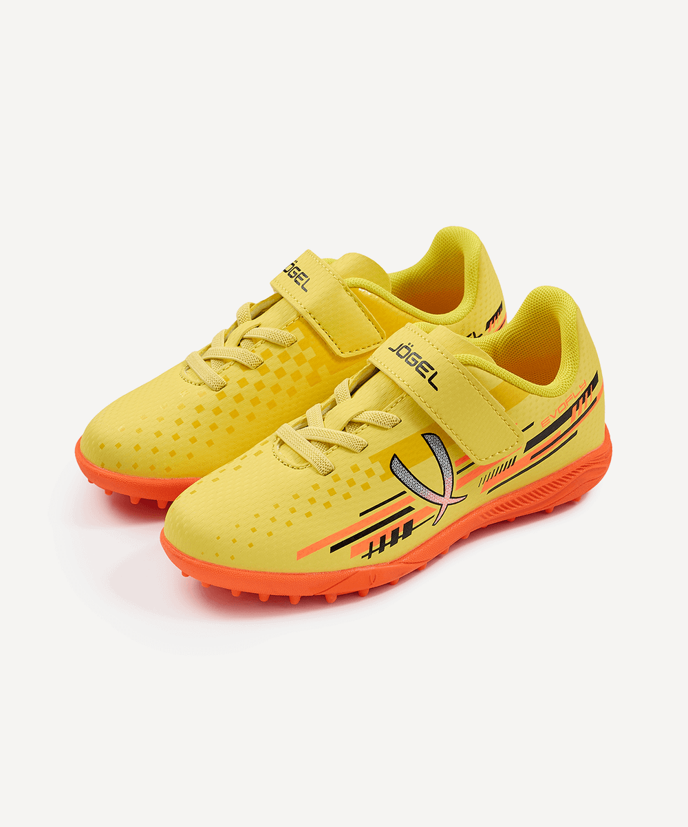 Бутсы многошиповые Evofly TF Talant Yellow/orange, детский
