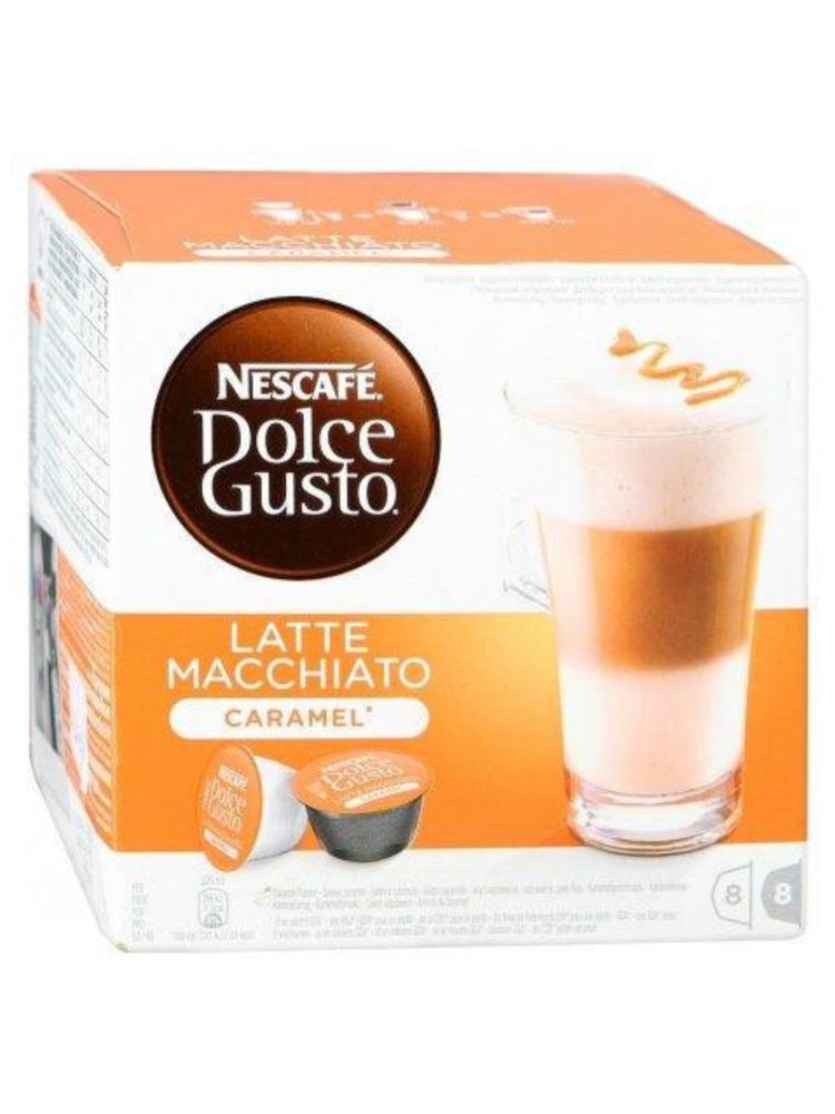 Кофе в капсулах Nescafe Dolce Gusto Latte Caramel 16 шт x 3 уп