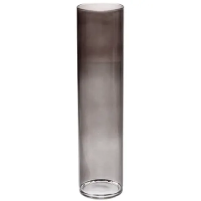 Ваза стеклянная «GREY GLASS» 6*25см, круглая
