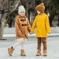 Пальто-дафлкот "Орех"