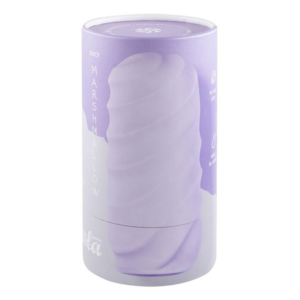 Сиреневый мастурбатор 14,2см Lola Games Marshmallow Maxi Juicy 8074-03lola